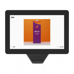 Price checker MERTECH P10 / P10SL2N in a set with POE injector and VESA mount