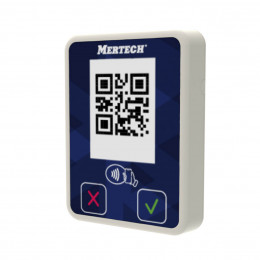 Payment terminal SBP MERTECH Mini with NFC white/blue