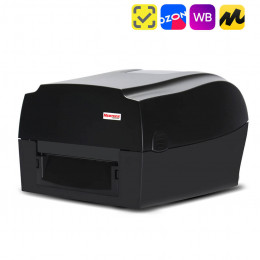 Thermal Transfer Label Printer MERTECH TLP300 TERRA NOVA USB, RS232, Ethernet Black