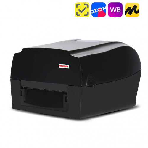 Termal Transfer Etiket Yazıcısı MERTECH TLP300 TERRA NOVA USB, RS232, Ethernet Qara
