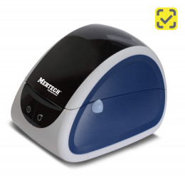 Thermal printer for self-adhesive labels MERTECH LP58 EVA RS232-USB White & blue