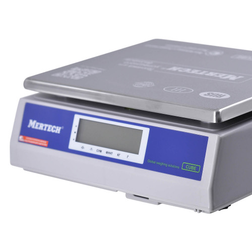 Benchtop scales M-ER 326 AF-15.2 "Cube" LCD USB (dual display)