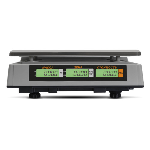Ticarət masası tərəzisi M-ER 327 AC-15.2 "Ceed" LCD White