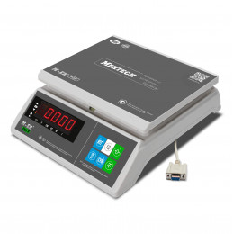 Portion scales M-ER 326 AFU-32.1 "Post II" LED RS-232