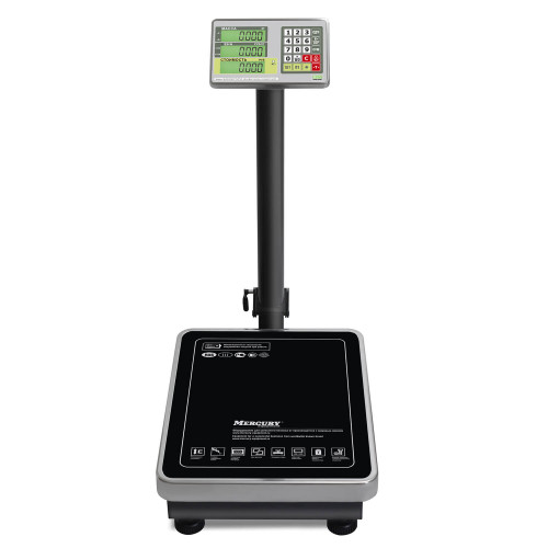 Ticarət mərtəbə tərəzi M-ER 335 ACLP-300.50 "Tısbağa" malların dəyərinin hesablanması ilə LCD