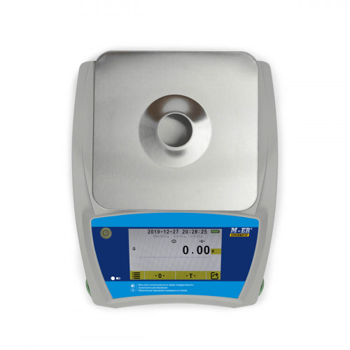 Laboratoriya tərəziləri M-ER 123 ACFJR-600.01 SENSOMATIC TFT