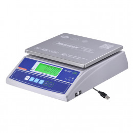 Benchtop scales M-ER 326 AF-32.5 "Cube" LCD USB (dual display)