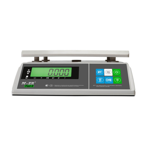 Portion scales M-ER 326 AFU-3.01 "Post II" LCD RS-232