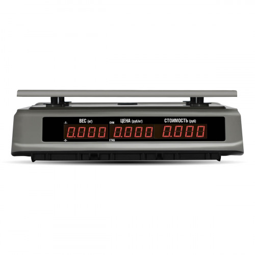Ticarət masası tərəzisi M-ER 328 AC-15.2 "TOUCH-M" LED RS232 və USB