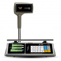 Trade desktop scales M-ER 328 ACPX-15.2 "TOUCH-M" LCD RS232 and USB