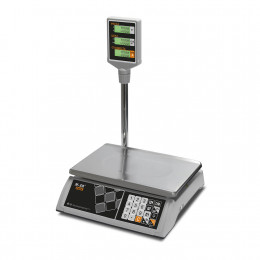 Ticarət masası tərəzisi M-ER 327 ACP-15.2 "Ceed" LCD White