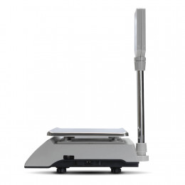 Trading table scales M-ER 327 ACP-15.2 "Ceed" LCD White