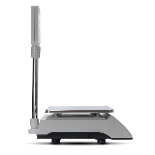 Ticarət masası tərəzisi M-ER 327 ACP-15.2 "Ceed" LCD White