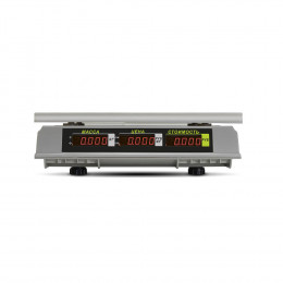 Trading table scales M-ER 326 AC-32.5 "Slim" LED White