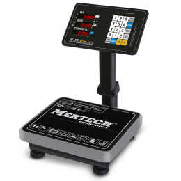 Ticarət döşəmə tərəzisi M-ER 333 ACPU-32.5 calc ilə. LED dəyəri