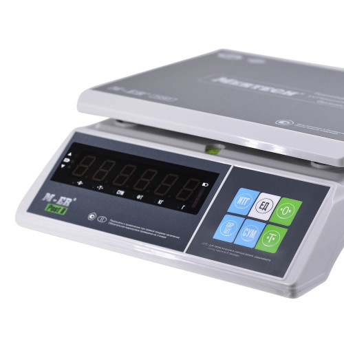 Portion scales M-ER 326 AFU-3.01 "Post II" LED USB-COM (dual display)