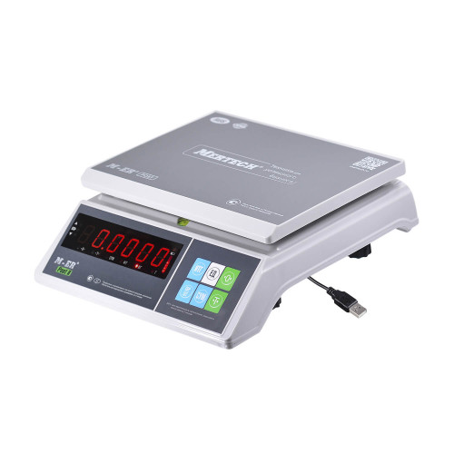 Portion scales M-ER 326 AFU-3.01 "Post II" LED USB-COM (dual display)