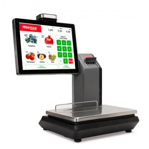 Etiket çaplı tərəzi M-ER 725 PM-32.5 (VISION-AI 15", USB, Ethernet, Wi-Fi)