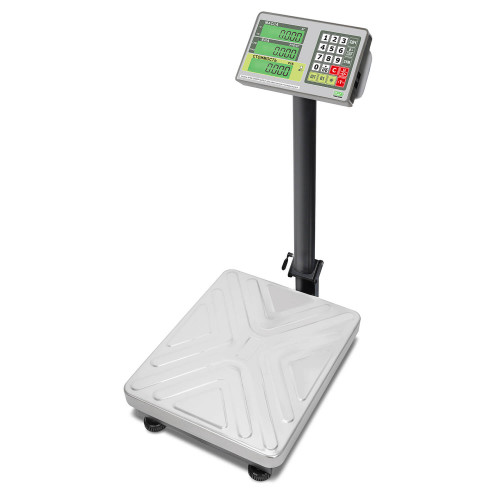 Ticarət mərtəbəsi tərəzisi M-ER 335 ACPU-60.10/20 "Tısbağa" malların dəyərinin hesablanması ilə LCD
