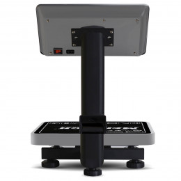 Trade floor scales M-ER 333 ACPU-60.20 with calculated cost LCD