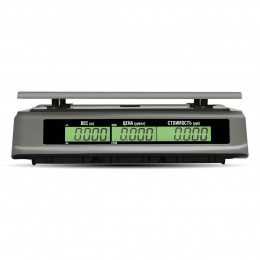 Trading table scales M-ER 328 AC-6.1 "TOUCH-M" LCD RS232 and USB