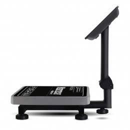 Trade floor scales M-ER 333 ACPU-60.20 with calculated cost LED