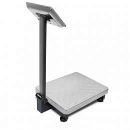 Trade floor scales M-ER 333 ACP-150.20/50 "TRADER" with calculated cost LED
