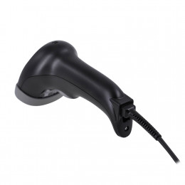 Simli barkod skaneri MERTECH 1300 GS P2D qara 3 m kabel