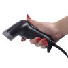 Simli barkod skaneri MERTECH 1300 GS P2D qara 3 m kabel