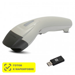 Wireless Barcode Scanner MERTECH CL-610 BLE Dongle P2D USB White