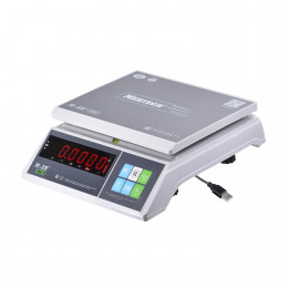 Порционные весы M-ER 326 AFU-15.1 Post II LED USB-COM (двойной дисплей)
