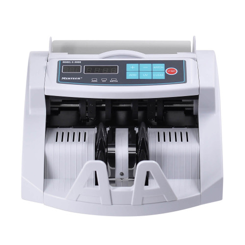 MERTECH C-3000 White Multicurrency Banknote Counter