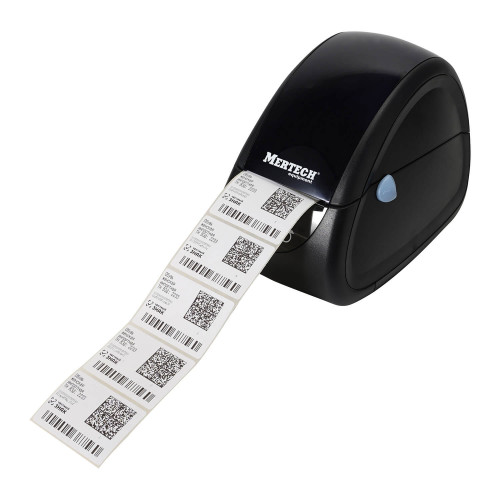 MERTECH LP80 EVA Self-adhesive Label Thermal Printer RS232-USB Black