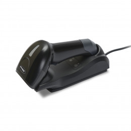 MERTECH CL-2310 BLE Dongle P2D USB Black Desktop Barcode Scanner with Cradle Stand