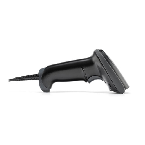 MERTECH 2220 P2D USB Wired Barcode Scanner, USB RS232 Emulation, black