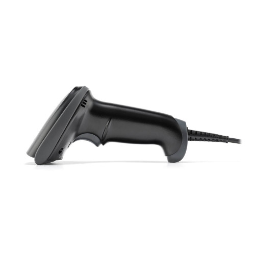 MERTECH 2220 P2D USB Wired Barcode Scanner, USB RS232 Emulation, black