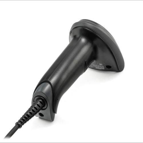 MERTECH 2220 P2D USB Wired Barcode Scanner, USB RS232 Emulation, black
