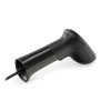 Simli barkod skaner MERTECH NS031 Aı 2core P2D USB, USB emulyasiya RS232 qara, 3m kabel