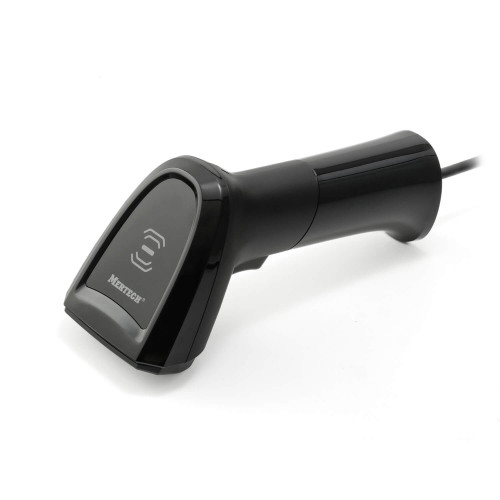 Simli barkod skaner MERTECH NS031 Aı 2core P2D USB, USB emulyasiya RS232 qara, 3m kabel
