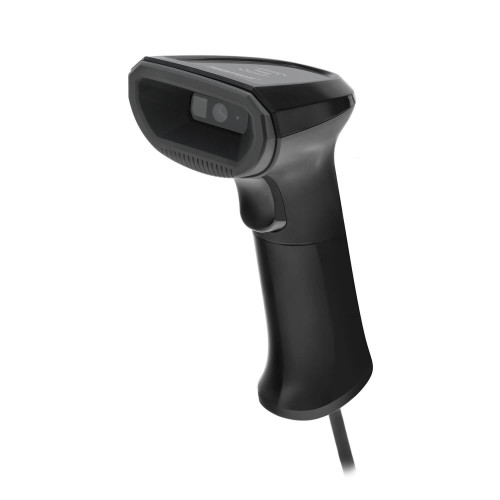 Simli barkod skaner MERTECH NS031 Aı 2core P2D USB, USB emulyasiya RS232 qara, 3m kabel