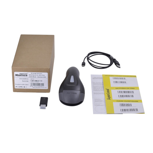 Mertech cl-610 ble Dongle p2d USB Black simsiz barkod skaneri
