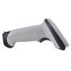 MERTECH CL-2210 BLE Dongle P2D USB White Wireless Barcode Scanner with Cradle Charging and Communication Stand