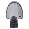 MERTECH CL-2210 BLE Dongle P2D USB White Wireless Barcode Scanner with Cradle Charging and Communication Stand