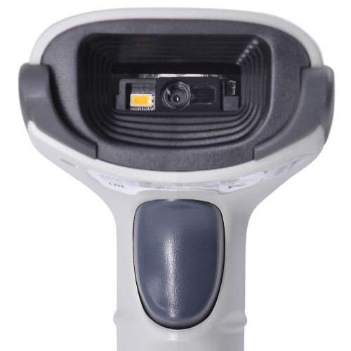 MERTECH CL-2210 BLE Dongle P2D USB White Wireless Barcode Scanner with Cradle Charging and Communication Stand