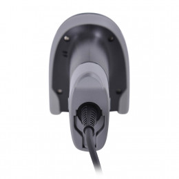 Проводной сканер штрих-кода MERTECH 2420 P2D USB, USB эмуляция RS232 black