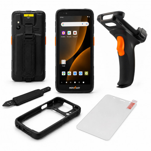 TSD S55 Android 13 Kit, 4GB/64GB (pist. handle, case, glass, strap)