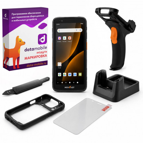 Marking kit for TSD MERTECH MovFast S55, art. 10004 (credit with transmission, pistol grip, case, glass, strap) + BY DataMobile