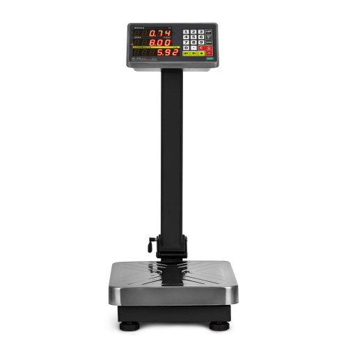 Ticarət tərəzi m-ER 335 ACPU-60.10 / 20 Turtle malın dəyərinin hesablanması ilə LED