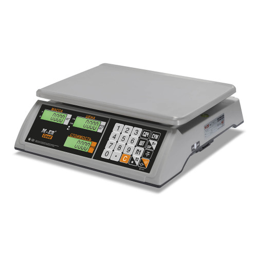 Ticarət masa tərəzi m-ER 327 AC-32.5 Ceed LCD ağ