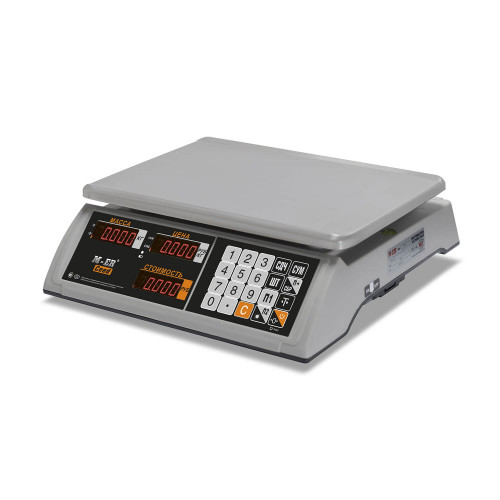 Ticarət masa tərəzi m-ER 327 AC-15.2 Ceed LED Ağ